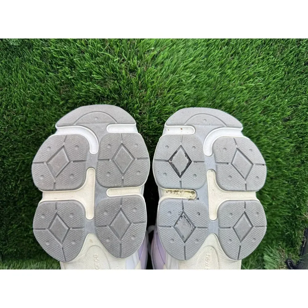 New Balance 9060 GC9060VK Athletic Sneaker Shoes Boys 7M Purple Suede Training